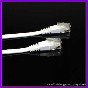 Hochwertige sehr flexible cat6 rj45 Netzwerk flache Patchkabel